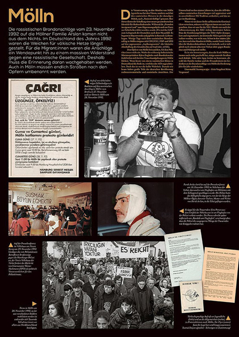 Köln Üniversitesi’nde ‘Irkçılığa Karşı Öz Örgütlenme’ sergisi