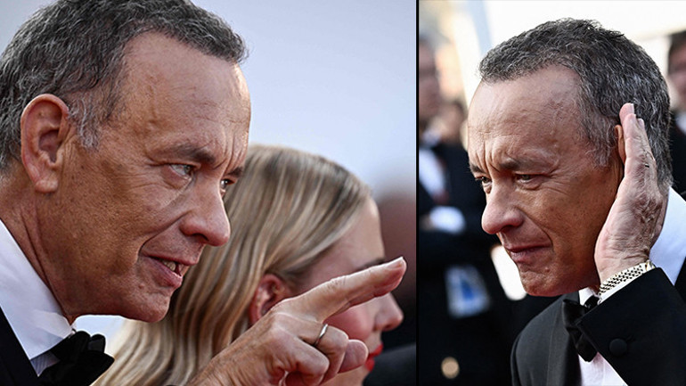 Tom Hanks’i daha önce hiç böyle görmediniz… Cannes’da gergin anlar: Kırmızı halıda öfkeden gözü döndü