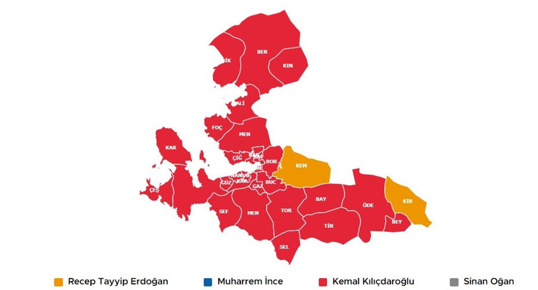 İzmir Selçuk 2. tur seçim sonuçları 28 Mayıs 2023 | Selçuk ilçesi 28 Mayıs Cumhurbaşkanlığı seçim sonucu ve son oy oranlarI