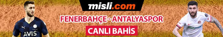 Fenerbahçe mutlaka kazanmak zorunda Antalyasporun iddaa oranı kaç Muhtemel 11ler, öne çıkan istatistikler...