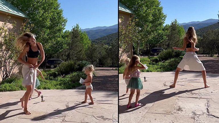 Hollywood yıldızları böyle genç kalıyor: Önce eşini sonra kendini buzlu sulara sokup video çekti