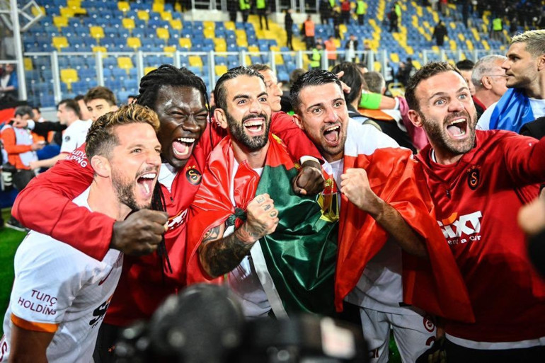 Şampiyon Galatasaray Avrupada da zirvede Fenerbahçe ile fark açılıyor... Süper Ligin Real Madridi