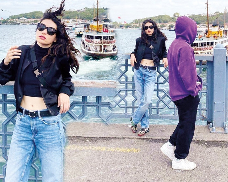 Tatil dönüşü görüntülendiler... Hilalin aşkı