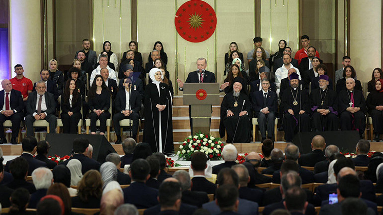 Cumhurbaşkanlığı Külliyesinde Göreve Başlama Töreni... Erdoğan: Yanımızda duranların desteğini hiçbir zaman unutmayacağız