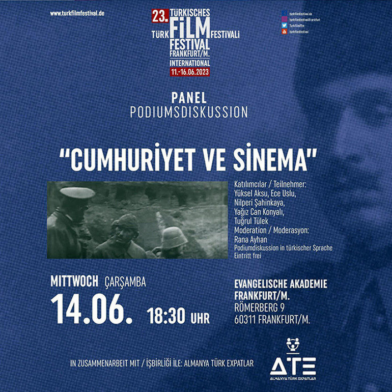 Frankfurt’ta ‘Cumhuriyet ve Sinema’ paneli