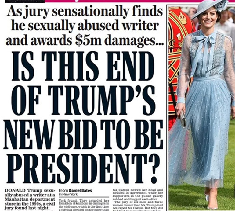 Geride bir tek Kate kaldı, Williamı fotoğraflardan kestiler