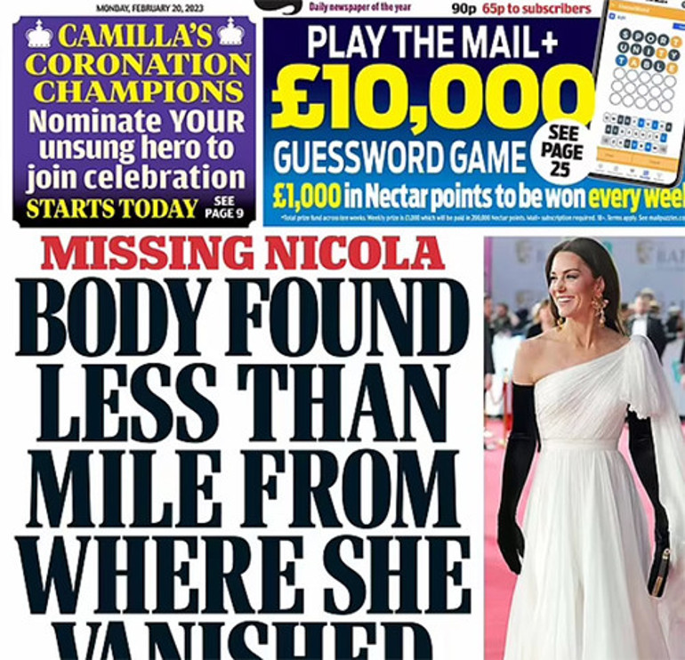 Geride bir tek Kate kaldı, Williamı fotoğraflardan kestiler