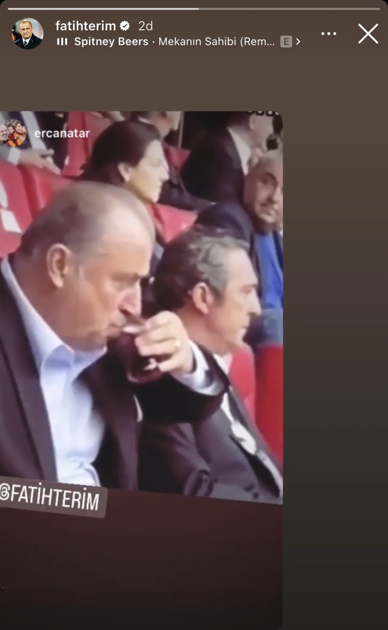 Fatih Terimin hesabı hacklendi, yapılan Ali Koç paylaşımı silindi
