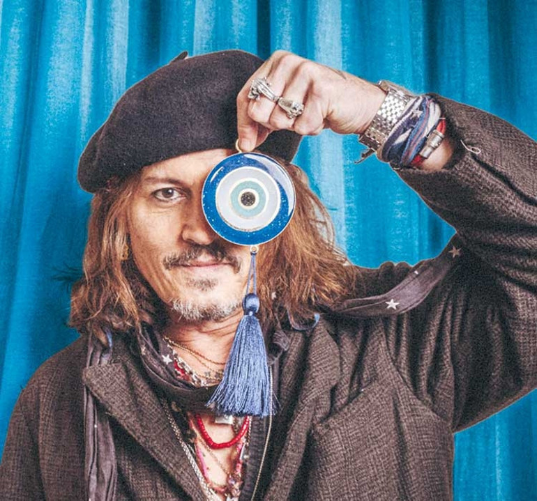 Hollywood Vampiri’ne nazar boncuğu... Johnny Depp Hürriyet’e  konuştu