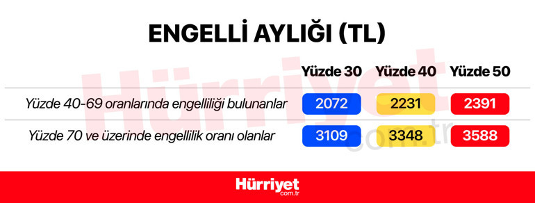 65 yaş aylığı, işsizlik maaşı, staj ücreti, kıdem tazminatı, engelli aylığı, GSS primi... İşte yeni asgari ücretle değişecekler...