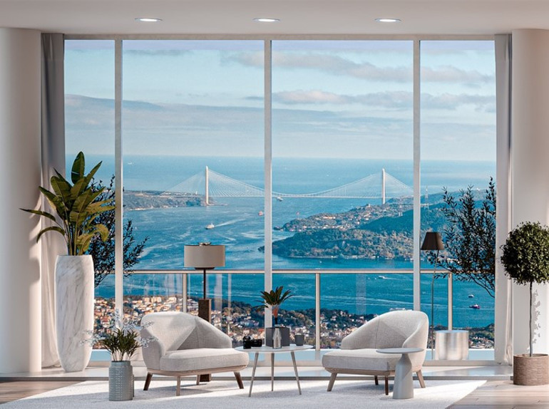 RAMS Beyond İstanbul rezidans daireleri, lüks markaları ve sosyal yaşam alanlarıyla İstanbul için hazır...