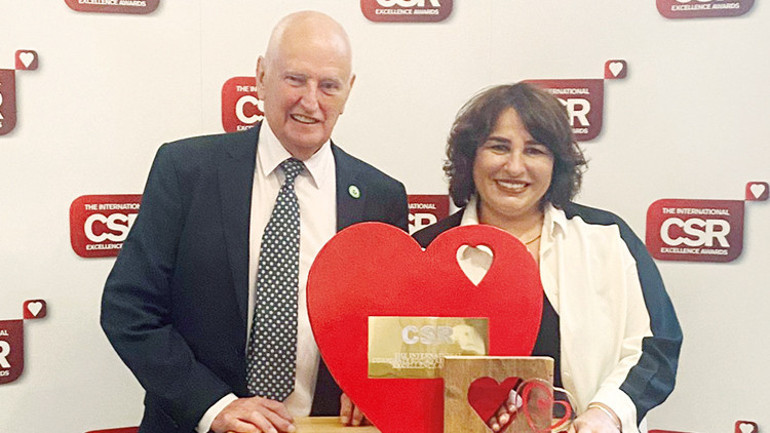 Bebekleri hayata bağlayan projeye Londra’da ödül