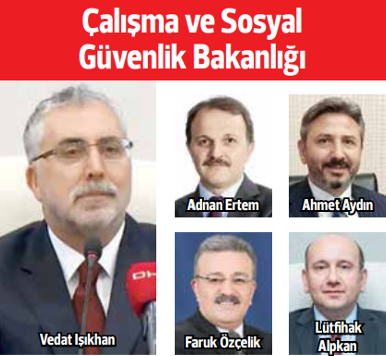 Her bakana 4 yardımcı