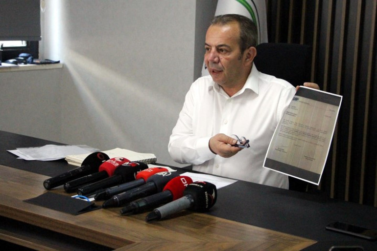 Tanju Özcan: Kılıçdaroğlu’nu, Atatürk’ün koltuğundan kaldırmak için yürüyorum