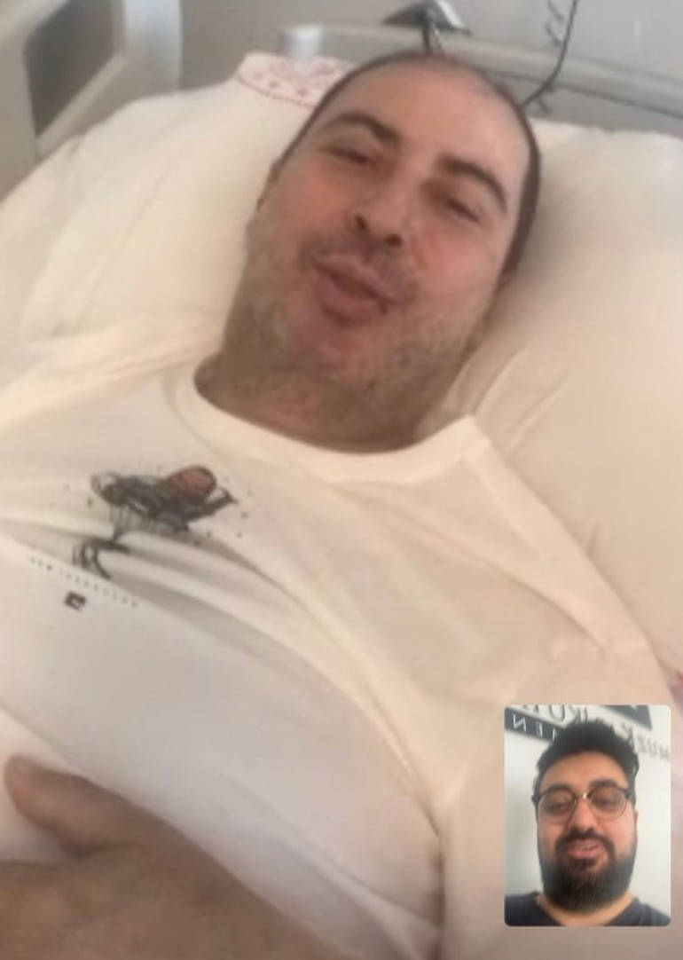 Oyuncu Şekip Taşpınardan güzel haber: Zor olan süreci atlattık, bundan sonrası en basit olanı