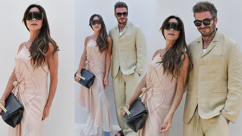 Karısı kızmasın diye telefonunu elinden bıraktı, ünlü modeli görmemek için başını öne eğmeye çalıştı