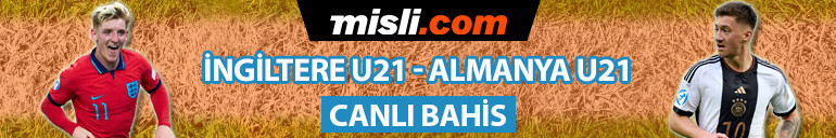 İngilterede sarı kart alarmı, Almanya kazanmak zorunda EURO U21 iddaa oranları, muhtemel 11ler...