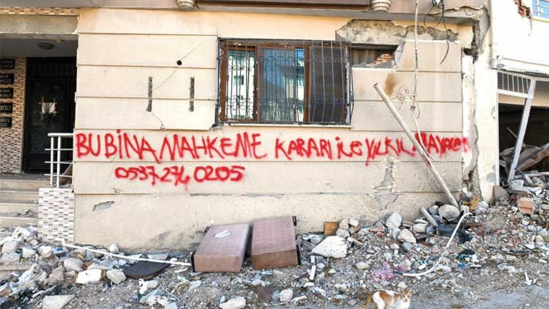 Hürriyet  Hatay’da... Üflesen yıkılacak binalara mahkeme ‘dur’ dedi
