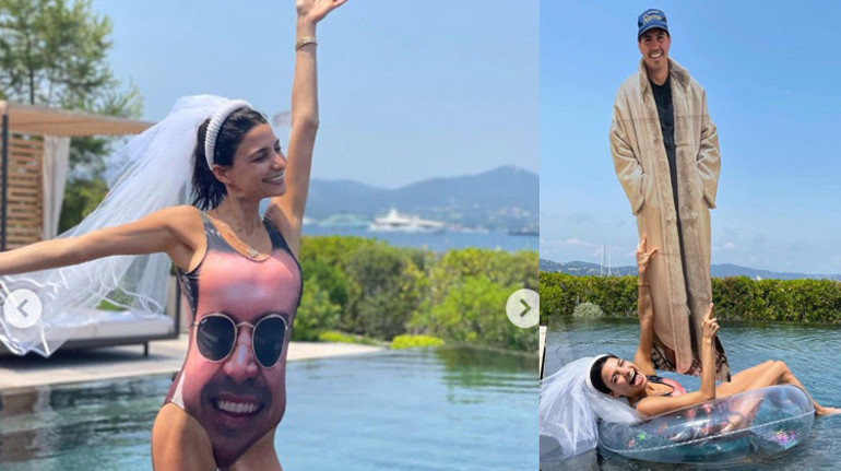 Sosyetik güzel, tavuk kralının veliahtıyla evlendi: Salona bile dans ederek girdiler