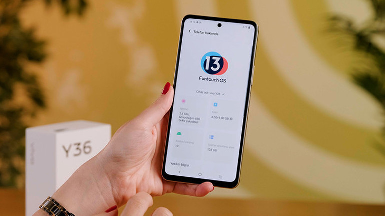 Vivo Y36 incelemei