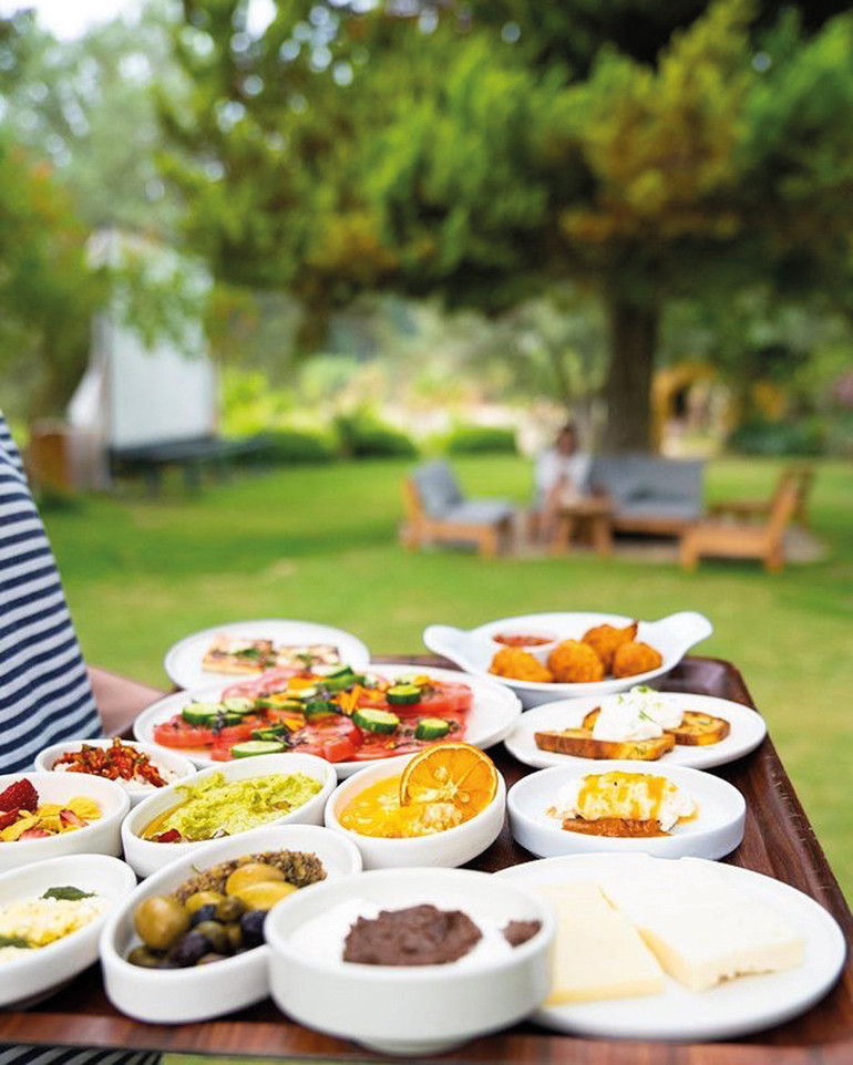 Yaz tatiline böyle bir  kahvaltı yakışır