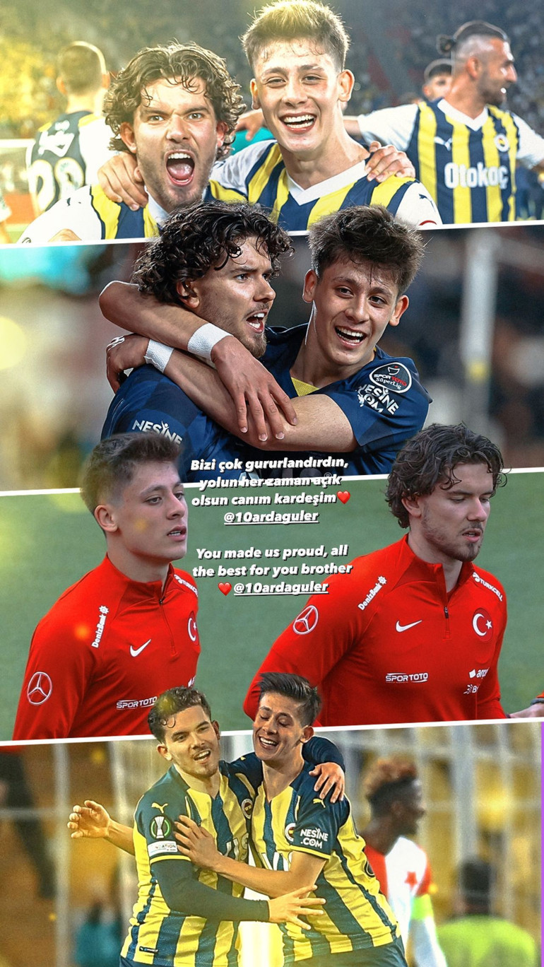Real Madridde Arda Güler çılgınlığı Fenerbahçeli futbolculardan veda mesajları...