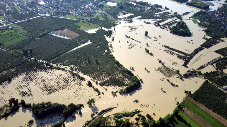 Düzcenin İçmeler Köyü böyle görüntülendi: Bölge su altında