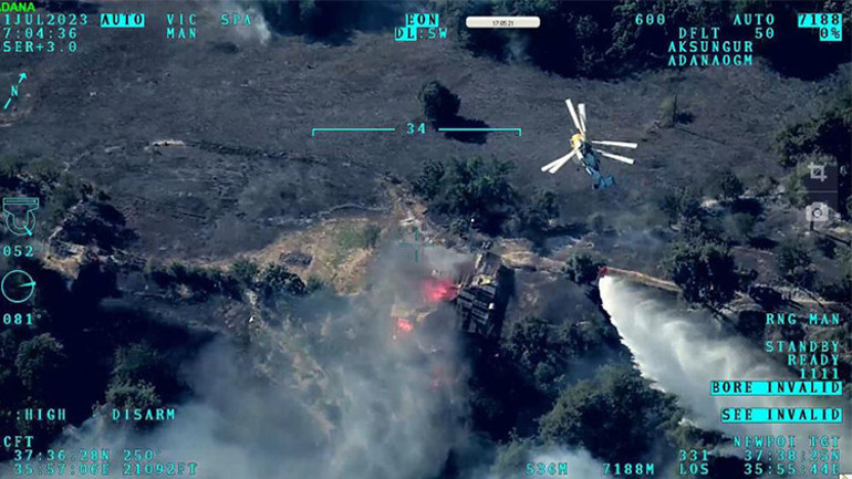 Adanana Karaisalı ve Kozanda orman yangını: Kontrol altına alındı