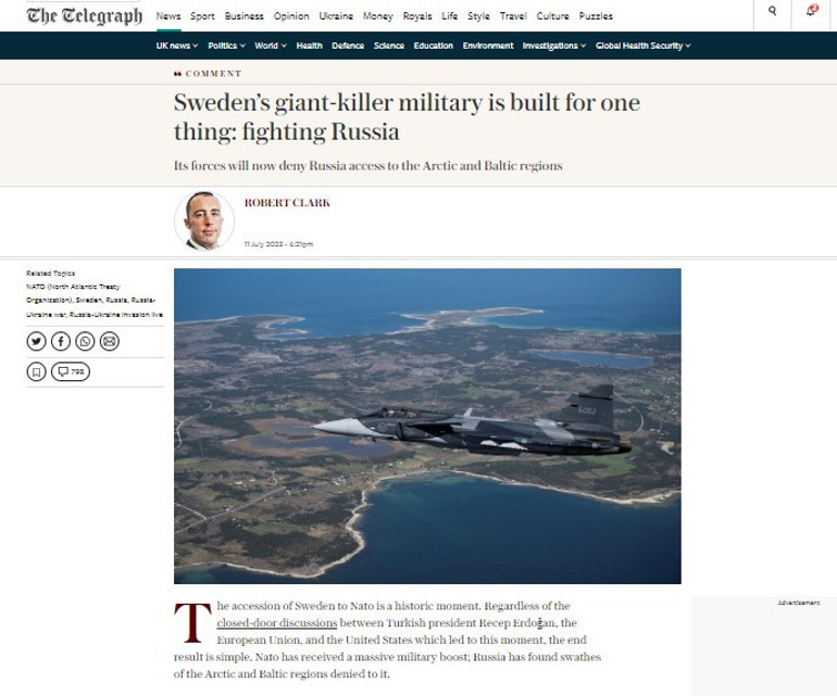 İsveçin devasa katil ordusu tek bir şey için inşa edildi: Rusya ile savaşmak