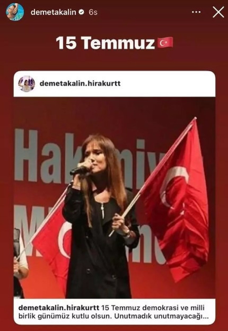 Ünlülerden 15 Temmuz mesajları: Kahramanlara minnet ve şükranla