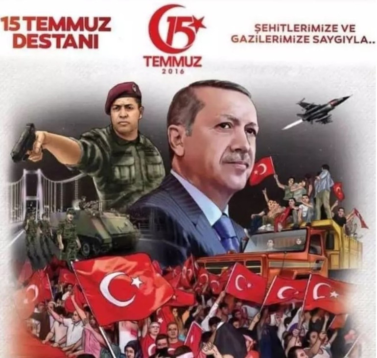 Ünlülerden 15 Temmuz mesajları: Kahramanlara minnet ve şükranla