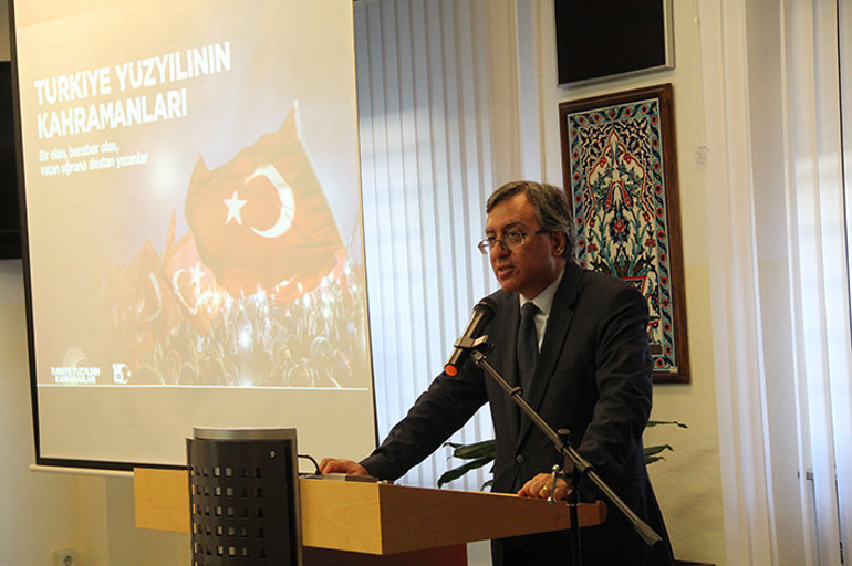 15 Temmuz şehitleri yurt dışında da anıldı: ‘Kahraman güçlerimiz destan yazdı’