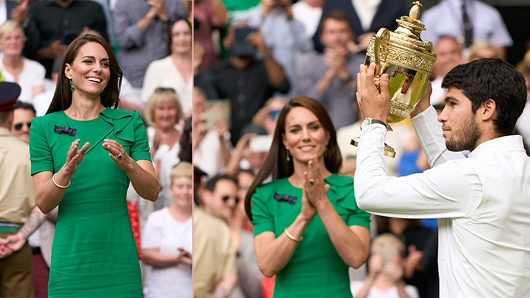 Wimbledon finaline ünlü yağdı… Krallar, prensesler ve Hollywood’un en büyük yıldızları oradaydı: Brad Pitt’e bakmaktan maçı izleyemedik