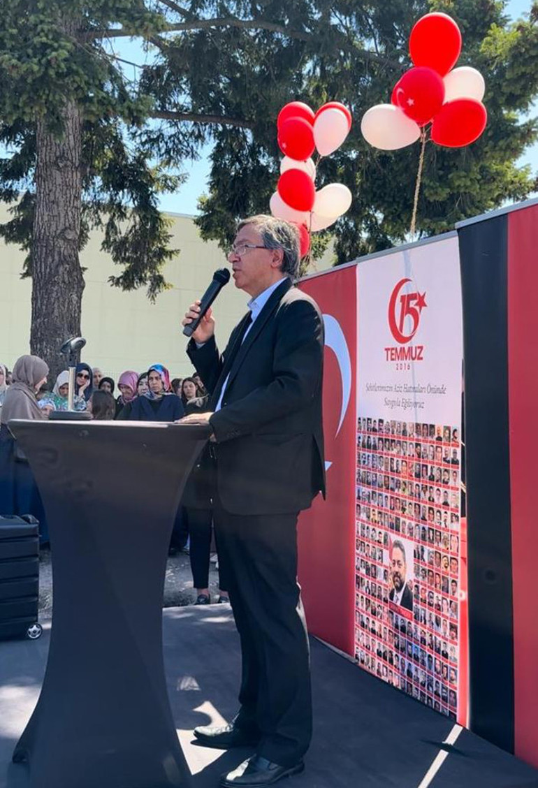 Nürnbergliler de 15 Temmuz şehitlerini unutmadı