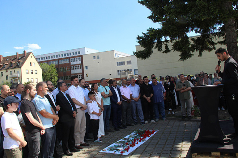 Nürnbergliler de 15 Temmuz şehitlerini unutmadı