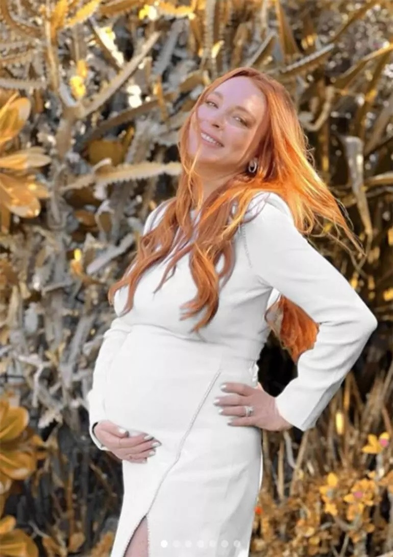 Bir zamanların asi kızı gizlice evlenmişti… Lindsay Lohan’dan bebek müjdesi geldi: Meğer o doğuştan süper bir anneymiş