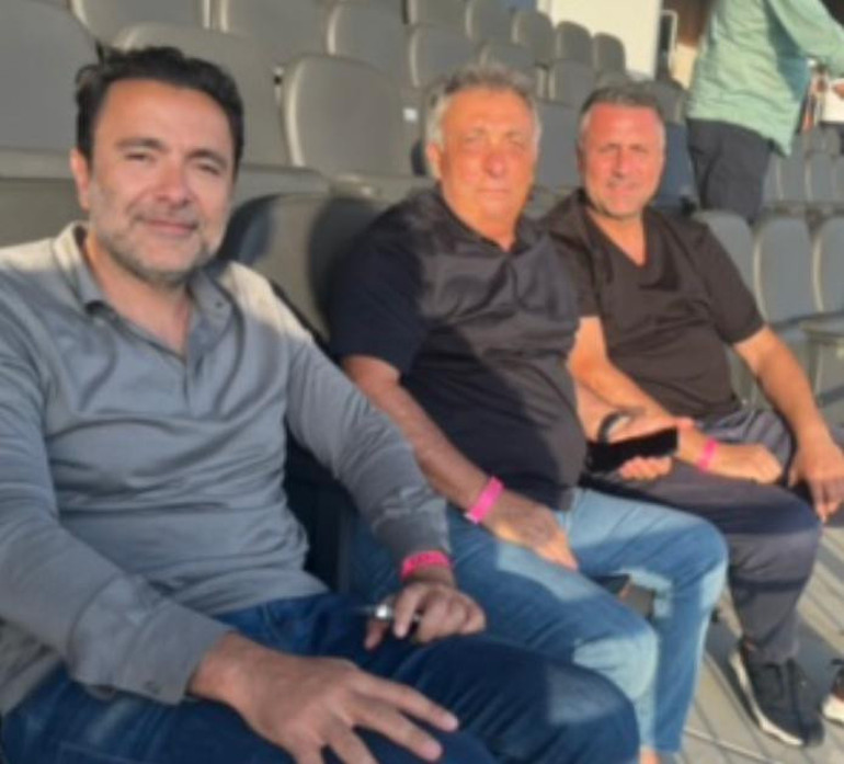 Beşiktaş Başkanı Çebi ve yönetim, kampta takıma moral verdi