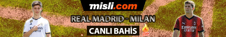 Arda Güler CANLI YAYINLA Misli.comda Sakatlığı ciddi mi Oynayabilecek mi Real Madrid-Milan iddaa oranları...