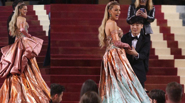 İki kişi fiyongunu çözmüştü: Entrikalı elbiseye kıyamadı, engelleri aşıp elleriyle düzeltti