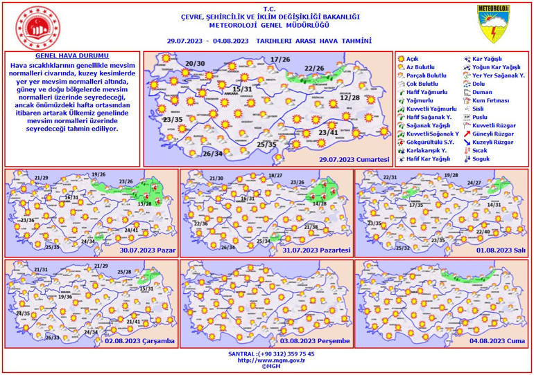 Yeni haftada hava nasıl olacak Meteorolojiden yeni hava durumu raporu... Prof. Dr. Şenden dikkat çeken uyarı