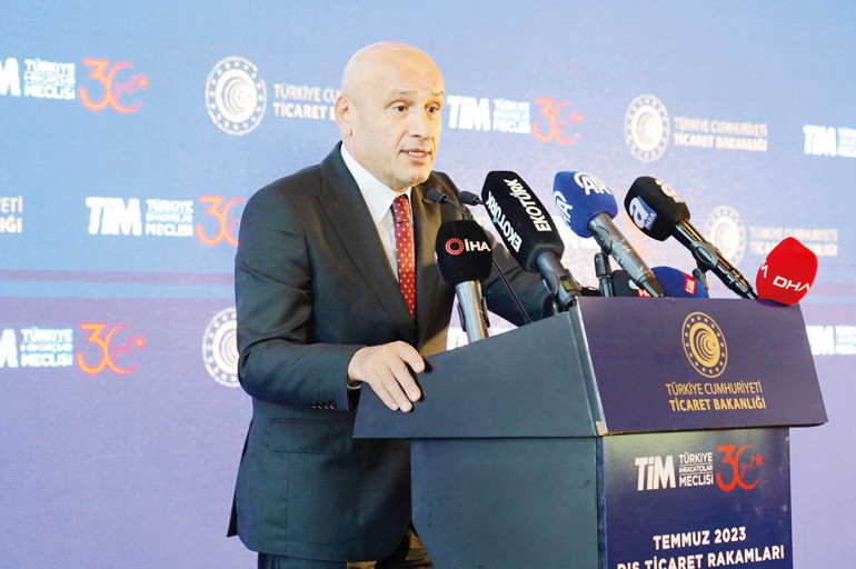 İhracatta temmuz rekoru