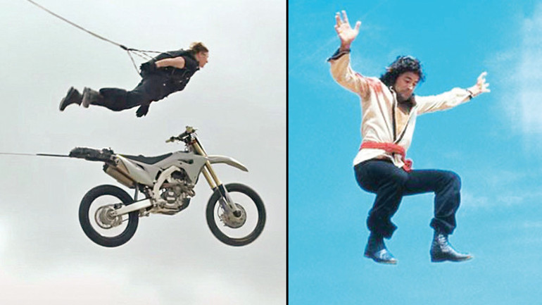 Aksiyon sahnelerinde Tom CruIse mu daha cesur Cüneyt Arkın mı