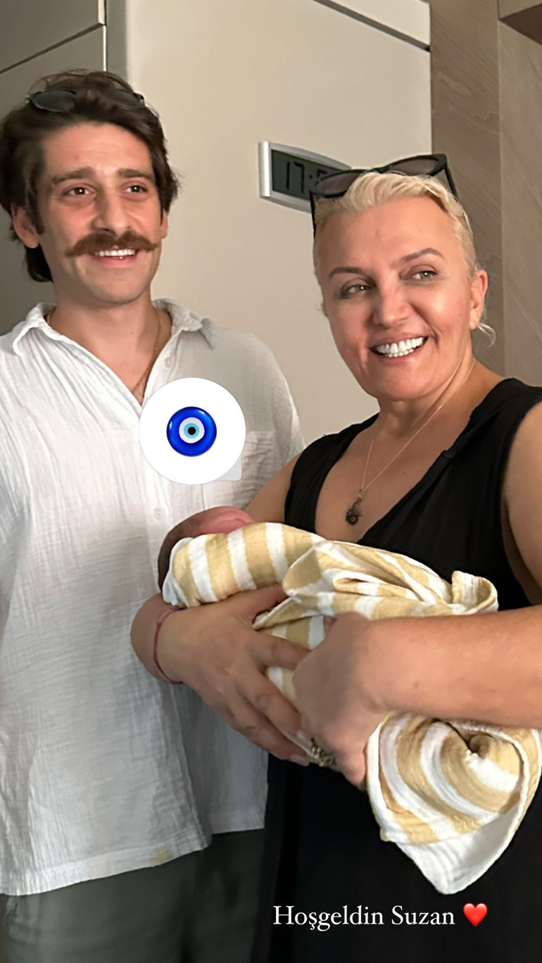 Doğum sonrası ilk fotoğraf... 4 Kasım 2025... Hoş geldin oğlum