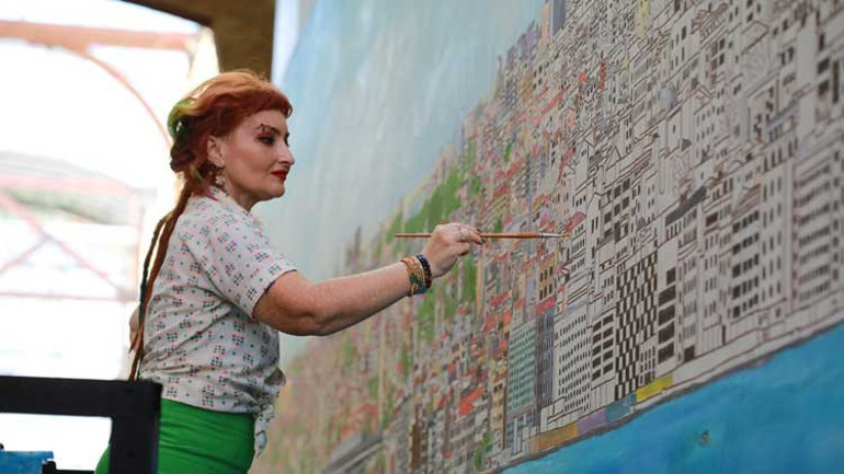 Guinnesse aday dev İstanbul resmi