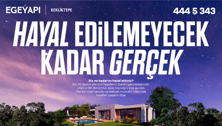 Ege’de yeni bir yaşam sizi bekliyor… İşte rotanızı Urla Kekliktepe’ye çevirmeniz için 6 neden