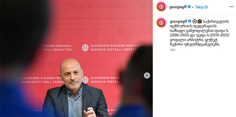 Son Dakika: Cüneyt Çakır, Gürcistan Futbol Federasyonu Merkez Hakem Kurulu Başkanı oldu