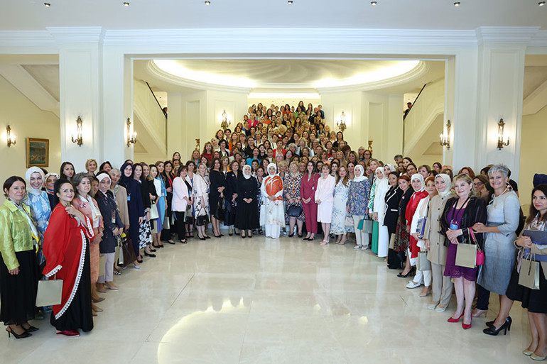 Emine Erdoğan: Türkiye dünyanın vicdanı olmaya devam edecek