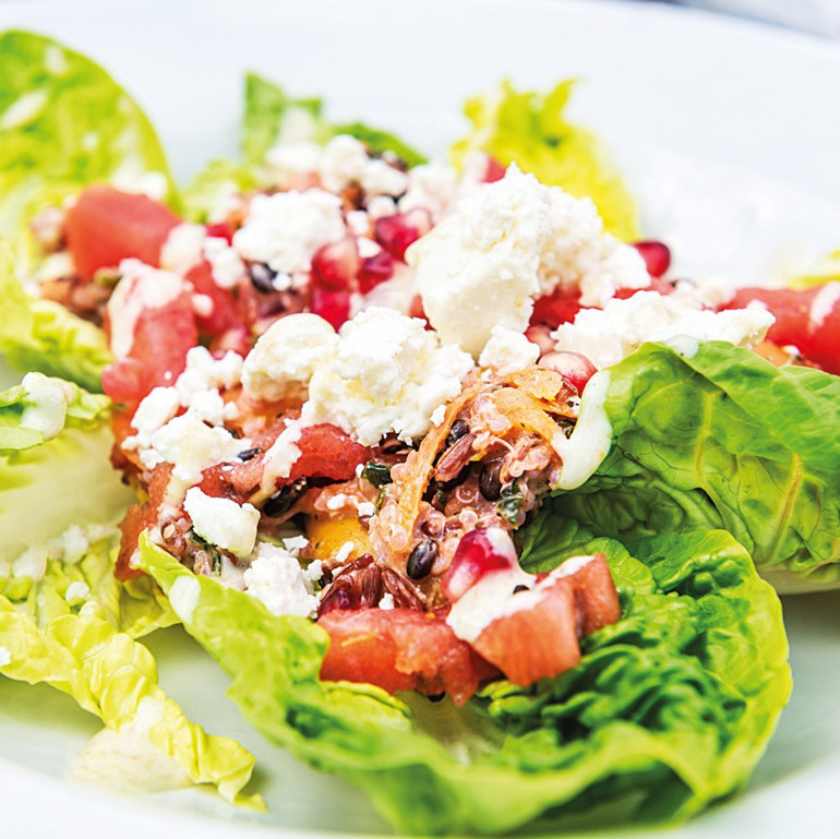 Salataya, limonataya, gazpacho’ya...