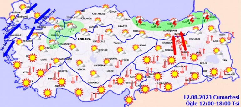 Türkiyeyi sıcak hava dalgası vuracak  Peş peşe uyarılar: Dışarı çıkmayın