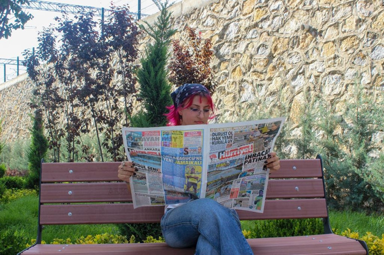 Başkentin göbeğine Hürriyet Ankara imzası:  Burada Okur Yazar Köşesi Parkı